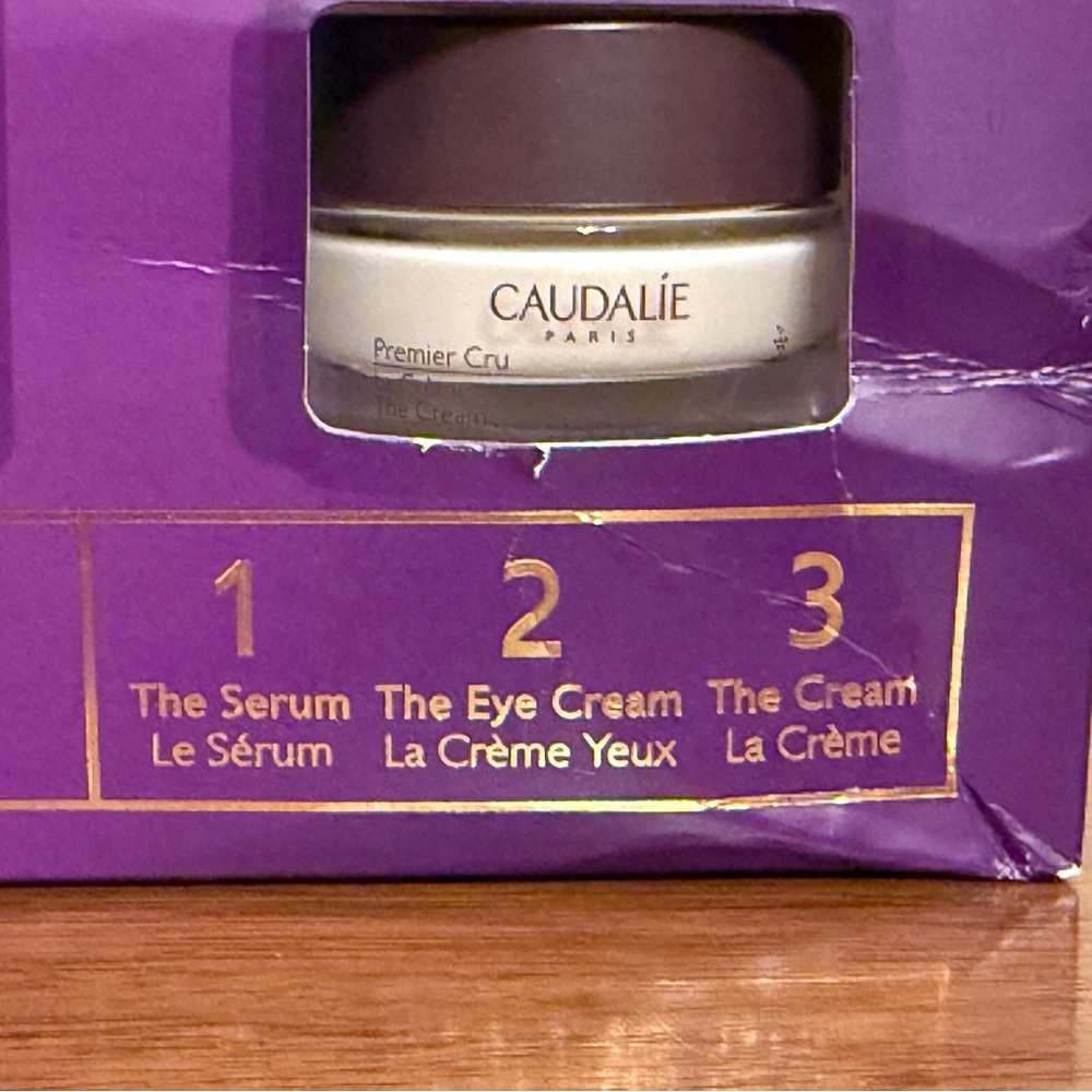 Caudalie Premier Cru Set: The Serum, Eye Cream, The Cream, New Anti-aging Set - Picture 5 of 9